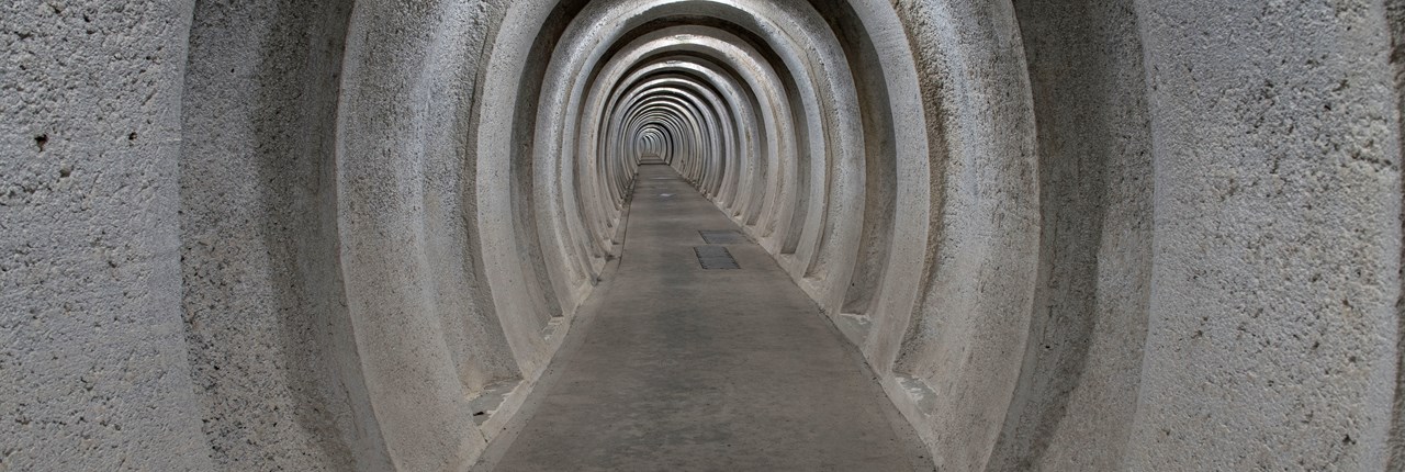 Koldkrigsmuseet REGAN Vest - Lars Horn and Nordjyske Museer - Indgangstunnel